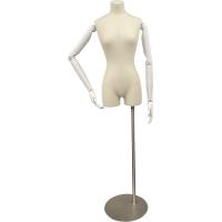Female Premium Dressmakers Mannequin  - Articulated arms and removable head